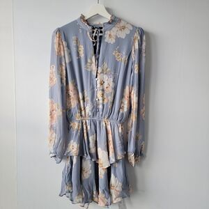 Yumi Kim womens Love Always Dress sz S in New Blossom Blue or Sky High Bluebell
